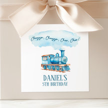 Chugga Choo Choo Vintage Tåg Födelsedagsfest