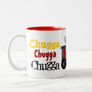 Chugga Chugga Choo Choo tåg Två-Tonad Mugg