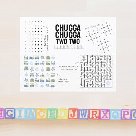 Chugga Chugga Två två | BARNS FÖDELSEDAG BORDSTABL