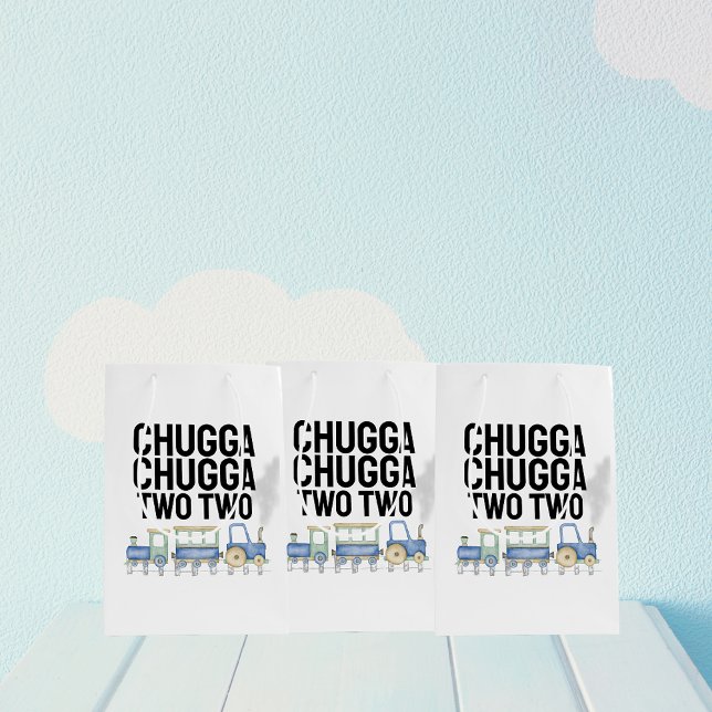 Chugga Chugga Två två | Födelsedag | Gift Bags (Skapare uppladdad)