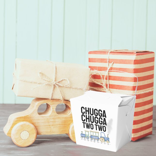 Chugga Chugga Två två | Födelsedag | Urvalsboxar Presentaskar (Skapare uppladdad)