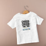 Chugga Chugga Två två | Kid Birthday T-Shirt<br><div class="desc">Försäkra dig om att din gäst hånglar på sin stora dag 🤩 Tillgänglig i en mängd storlekar,  material och stilar!</div>