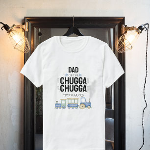 Chugga Chugga Two Födelsedag T-Shirt Vuxen Mal