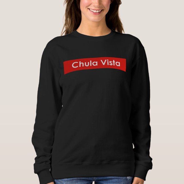 Chula Vista California T Shirt (Framsida)