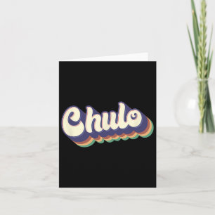 Chulo Latino Män Pojkar Cinco De Mayo Retro Spansk Kort