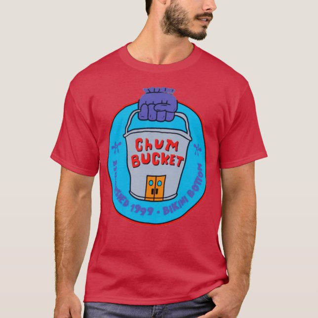 Chum Bucket - Bikini Grund T Shirt (Framsida)
