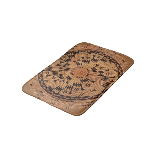 Chumash Native American Art Badrumsmatta (Vinklad)