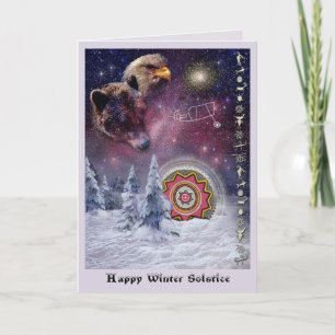 Chumash Winter Solstice Kort