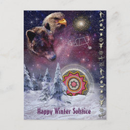 Chumash Winter Solstice Vykort