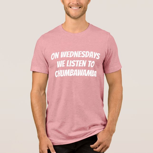 Chumbawamba-onsdagarna T Shirt (Framsida)