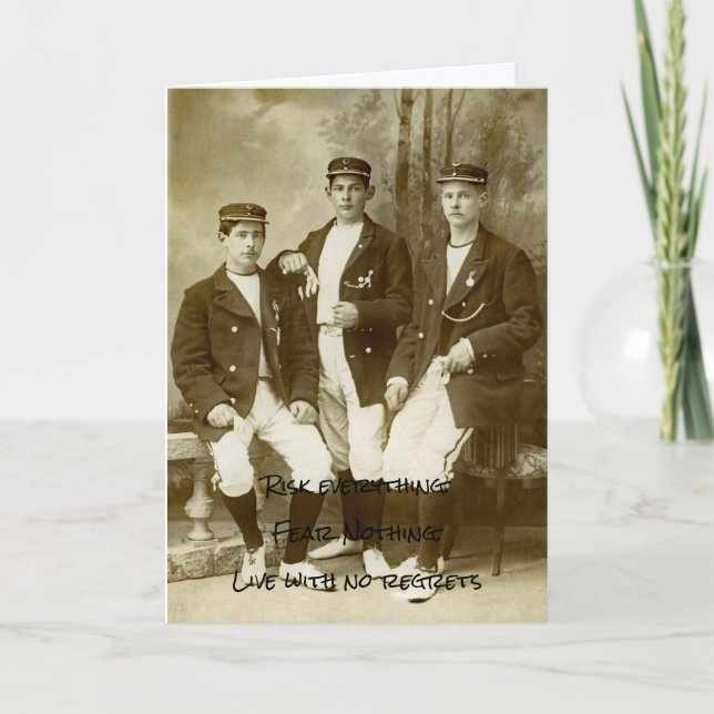 Chummy Young N Handsome Cricket Team Players 1890' Kort (Framsida)