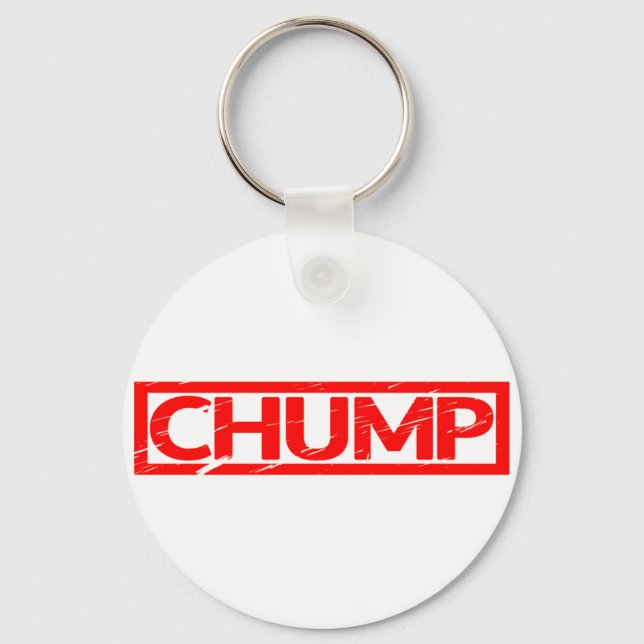 Chump Frimärke Nyckelring (Framsida)