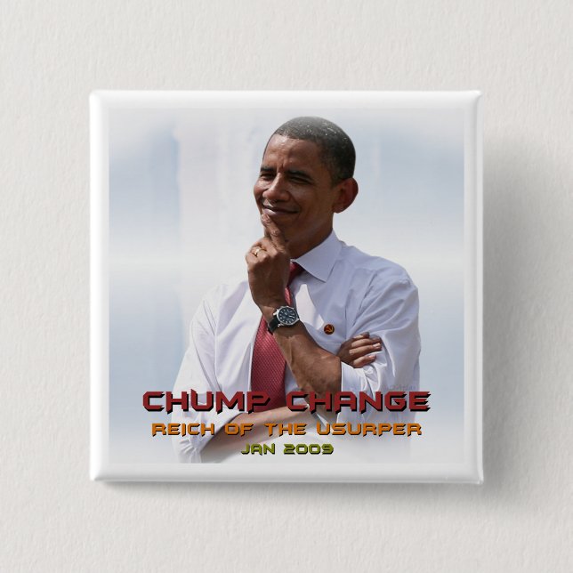 Chumpändring (Obama) Knapp (Framsida)