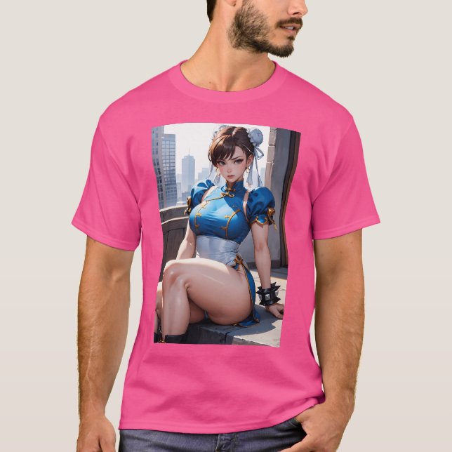 Chun Li T Shirt (Framsida)
