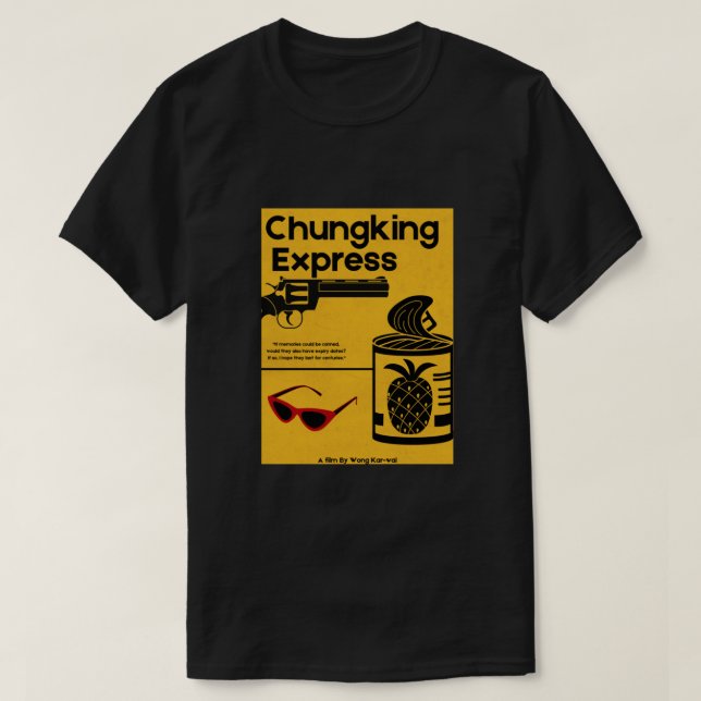 Chungking Express - minimal design, klassisk T Shirt (Design framsida)