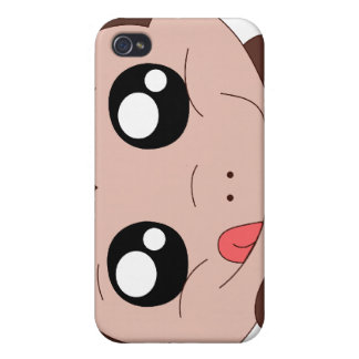 Chunky apa på din telefon iPhone 4 skydd