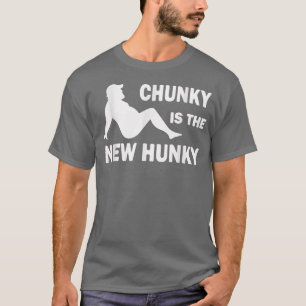 Chunky är den nya Hunky Pappa Bod Trucker Funny Ca T Shirt