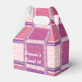 Chunky Chic Glitter Fyrkantig Glamour Party Favor  Presentaskar