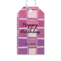 Chunky Chic Modern Glitter Rosa Lila Glamour