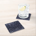 Chunky Glitter Glam Gnistra Sequin Underlägg Papper Kvadrat<br><div class="desc">Den här designen kan vara personlig om du väljer Redigera design. Du kan också överföra till andra objekt. Kontakta mig på colorflowcreations@gmail.com eller använda alternativet chatta överst på sidan om du vill ha den här designen på en annan produkt eller behöver hjälp. Se mer av mina design eller följ mig...</div>