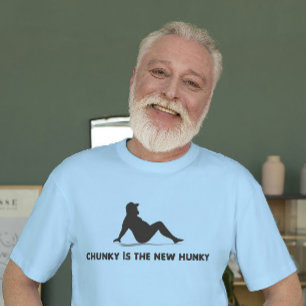 Chunky Hunky Tee: Body Positivity Bära Lång Ärmad Tröja