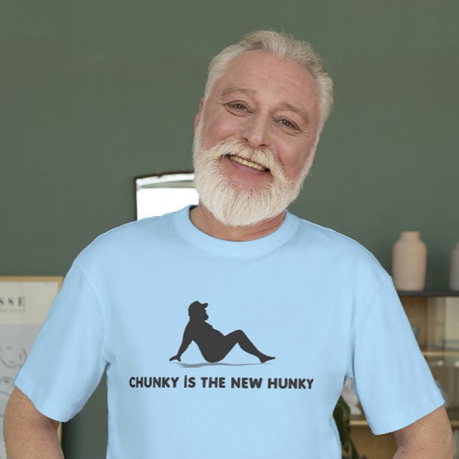 Chunky Hunky Tee: Body Positivity Bära Lång Ärmad Tröja (Skapare uppladdad)