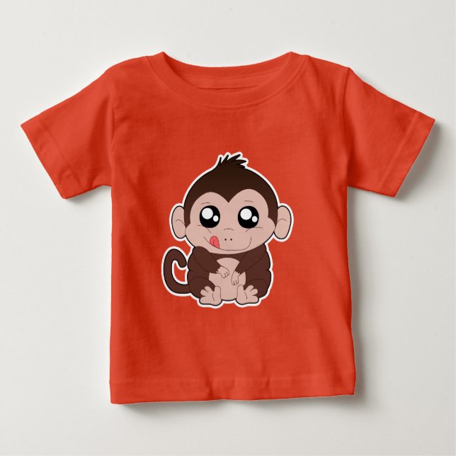 Chunky Monkey Baby Tee Shirt (Framsida)