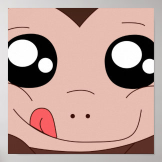 Chunky Monkey Bild Poster