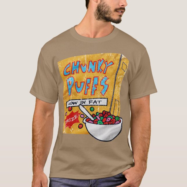 Chunky Puffs Frukostflingor T Shirt (Framsida)