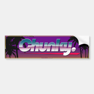 "Chunky" Slapsticker Bildekal