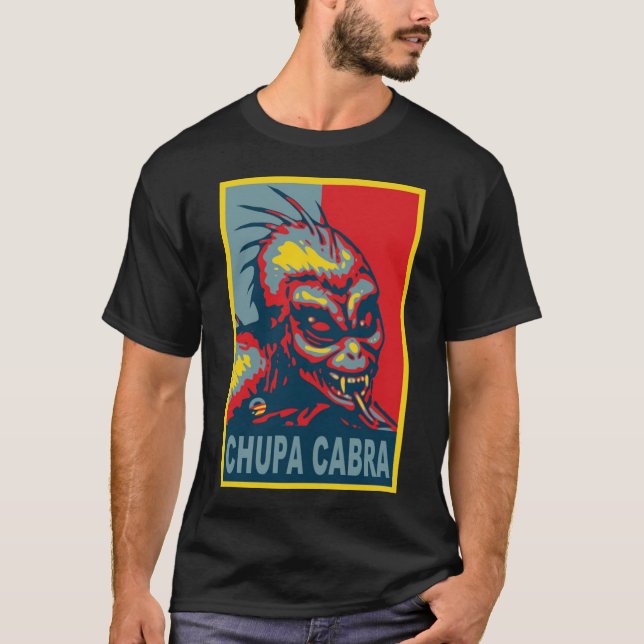 Chupa Cabra Obama skjorta T Shirt (Framsida)