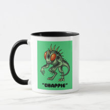Chupacabra ’Chappie’ Cryptid-kaffe mugg