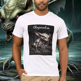 Chupacabra i Skogen Cryptid T Shirt