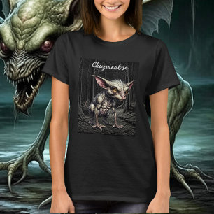 Chupacabra i skogen Kryptid T Shirt