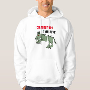 Chupacabra Jag tror Hoodie