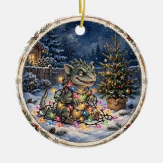 Chupacabra-julbelysning Ornament
