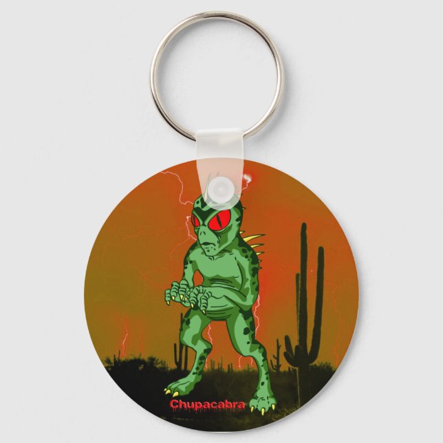 Chupacabra Keychain Nyckelring (Framsida)