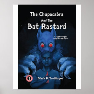 Chupacabra och Fladdermus Rastard - försättsbladet Poster