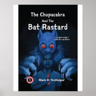 Chupacabra och Fladdermus Rastard - försättsbladet Poster