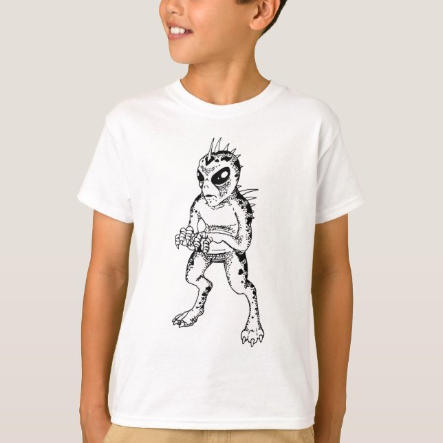 Chupacabra (skissa), t-shirt (Framsida)