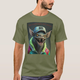 Chupacabra som skrattar t shirt