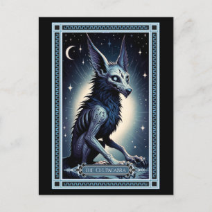 Chupacabra Tarot Card Vykort