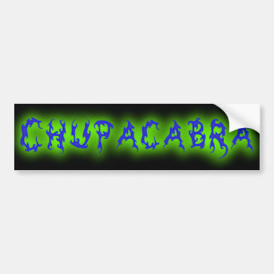 Chupacabratext Bildekal
