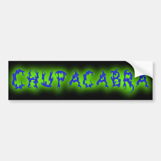 Chupacabratext Bildekal