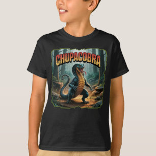 Chupacobra Illustration Combo Creature Funny T Shirt
