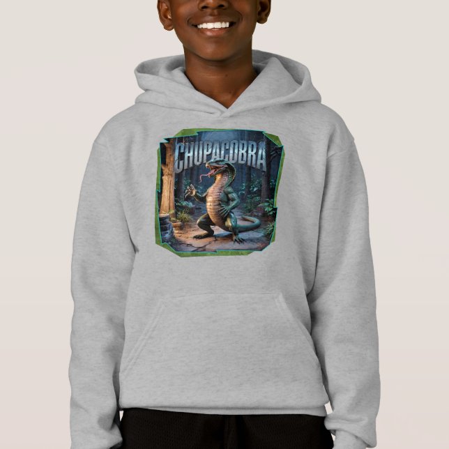 Chupacobra Photographic Combo Creature Funny T Shirt (Framsida)