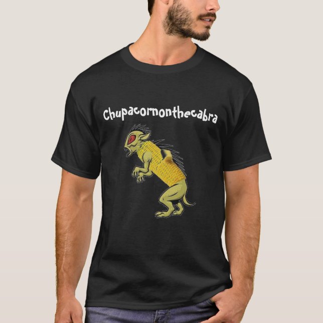 Chupacornonthecabra T Shirt (Framsida)