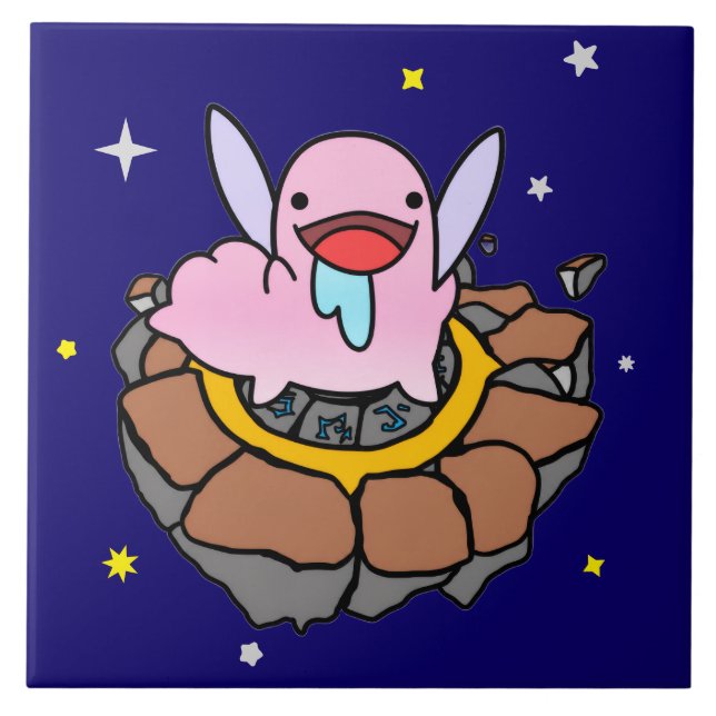 Chupi-abathur keramiska plattor kakelplatta (Framsidan)