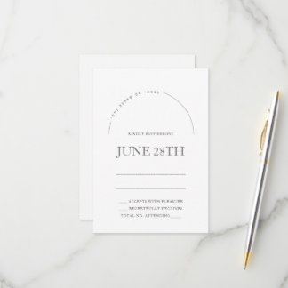 Chuppah i Arch Jewish OSA kort & Kuvert