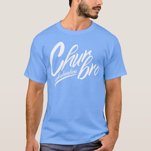 Chur Bro Låt oss vara vänner vän T Shirt (Framsida)